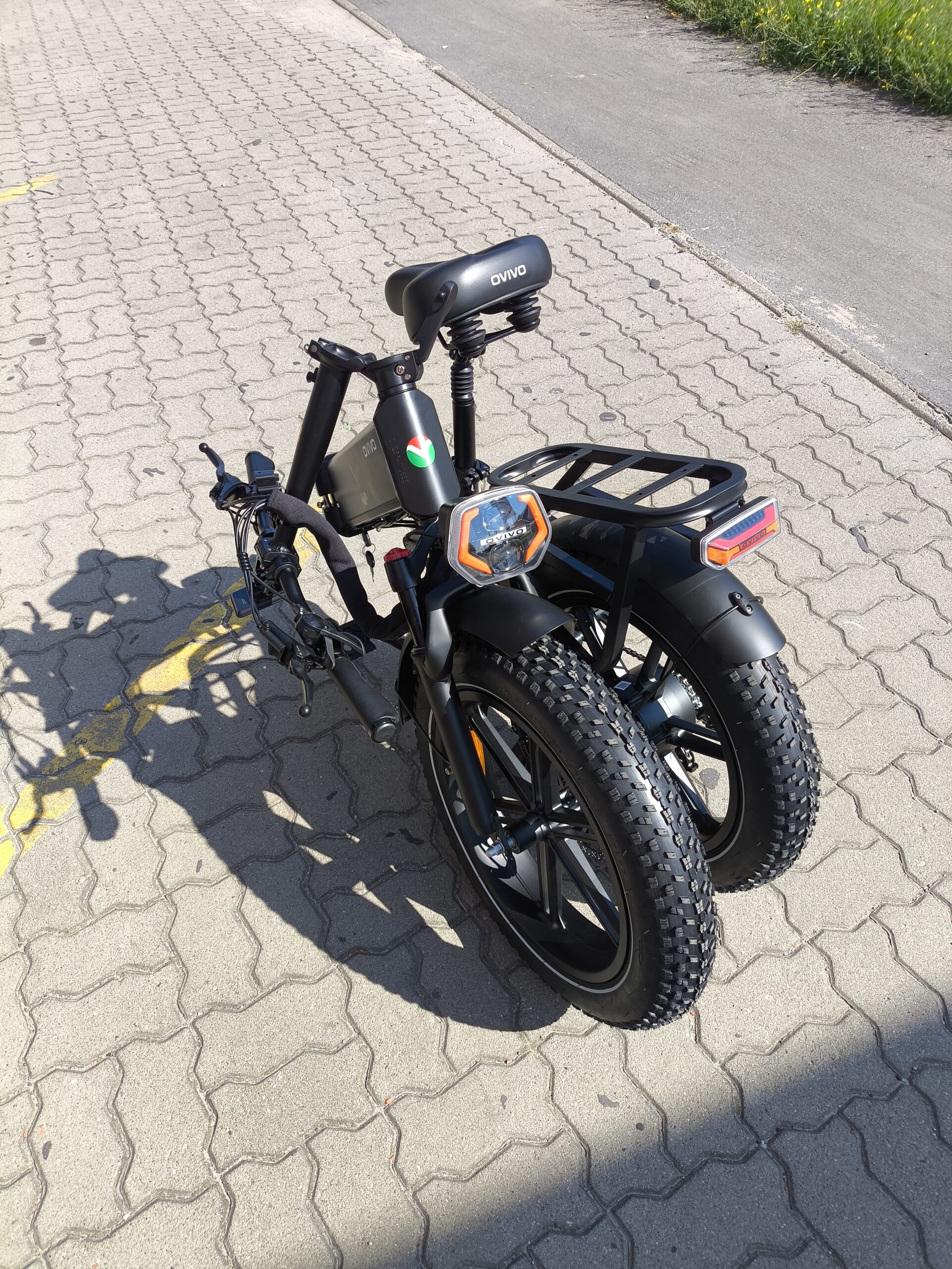 Ovivo V2 PRO 3.0 składany rower elektryczny Fatbike - obrazek 8