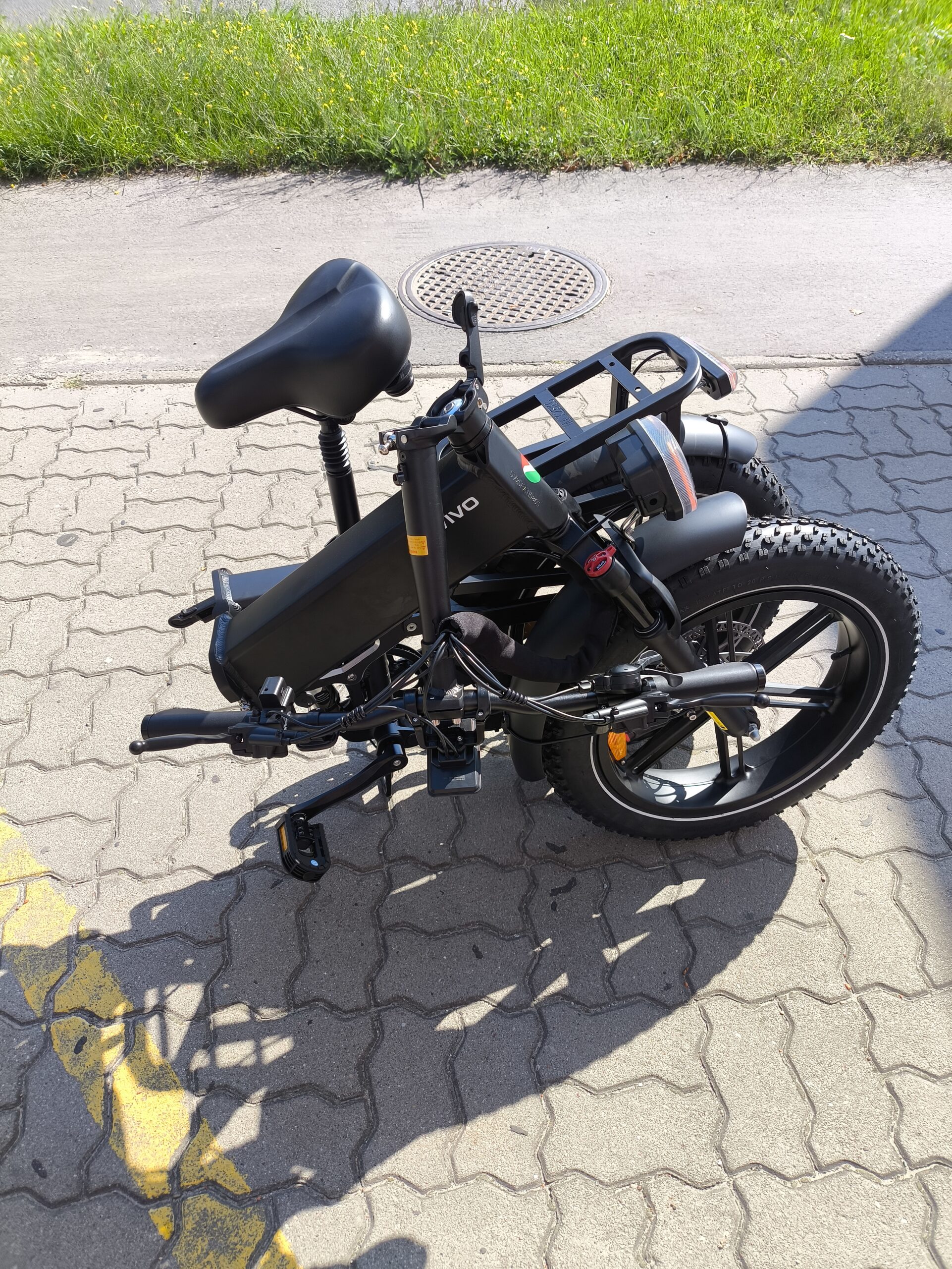Ovivo V2 PRO 3.0 składany rower elektryczny Fatbike - obrazek 2