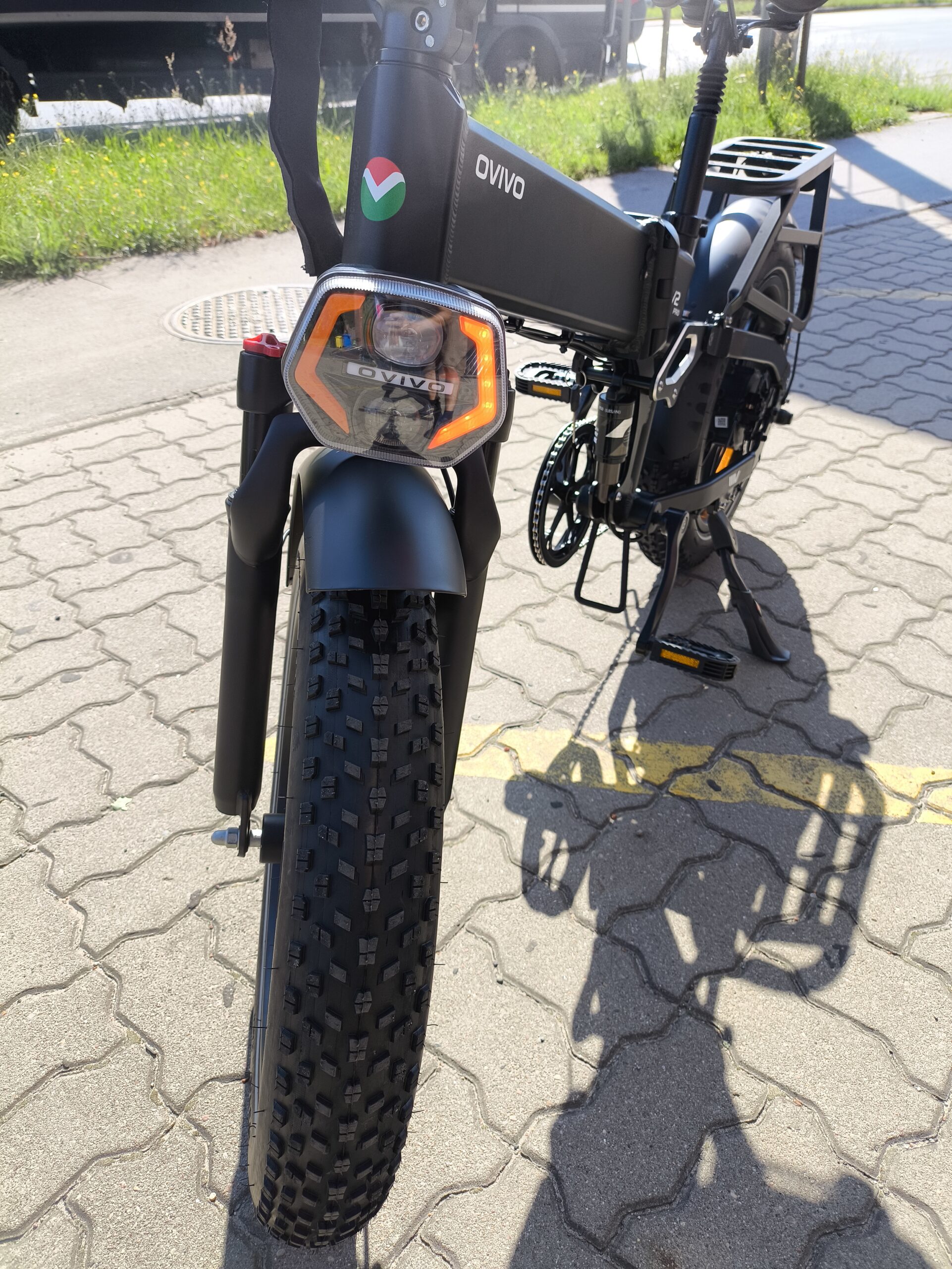 Ovivo V2 PRO 3.0 składany rower elektryczny Fatbike - obrazek 9