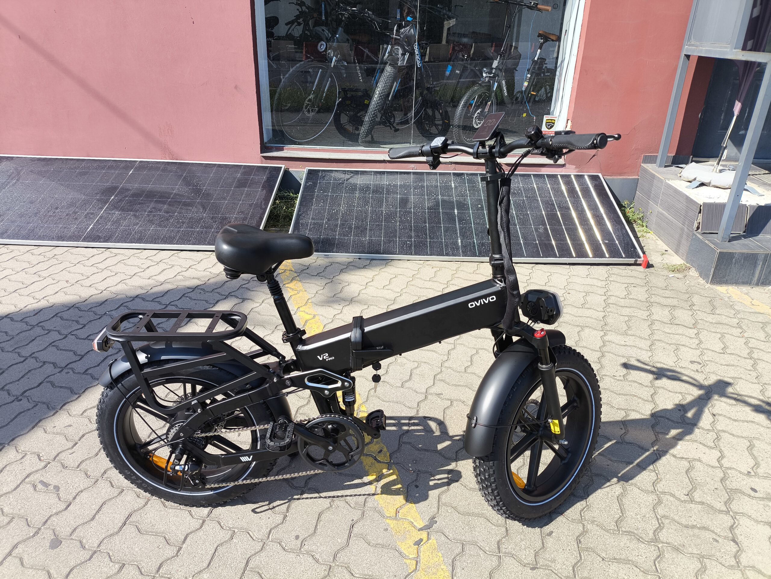 Ovivo V2 PRO 3.0 składany rower elektryczny Fatbike - obrazek 7